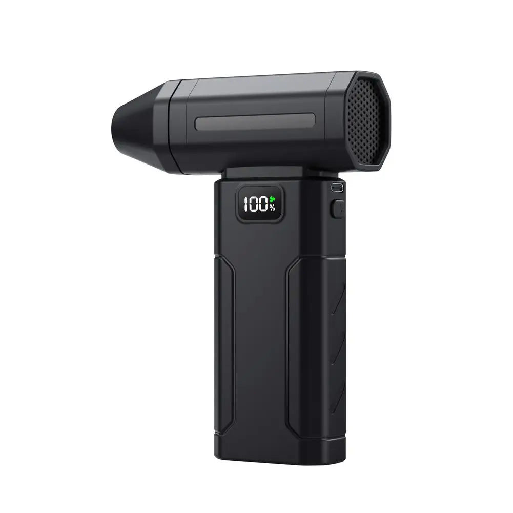 Souffleur de ventilateur turbo à moteur sans balais X8 150000 tr/min, puissant souffleur d'air électrique, nettoyeur de poussière sous vide, nettoyeur de poussière portable, ventilateur violent