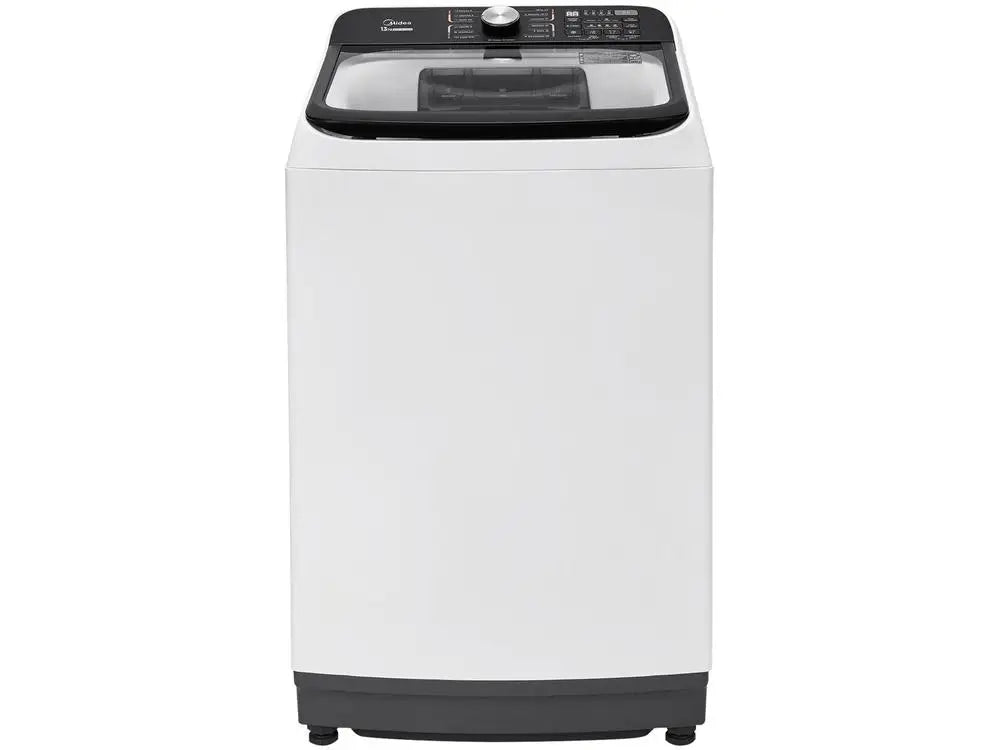 Midea 13kg Washing Machine Stainless Steel Tub 13 Washing Programs White Wave Agitator - 220V
