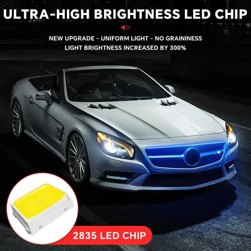 Daytime Running Lights LED Engine Hood Light Bar Kit High Brightness Flexible Hood Strip Waterproof for SUV Truck Accessories